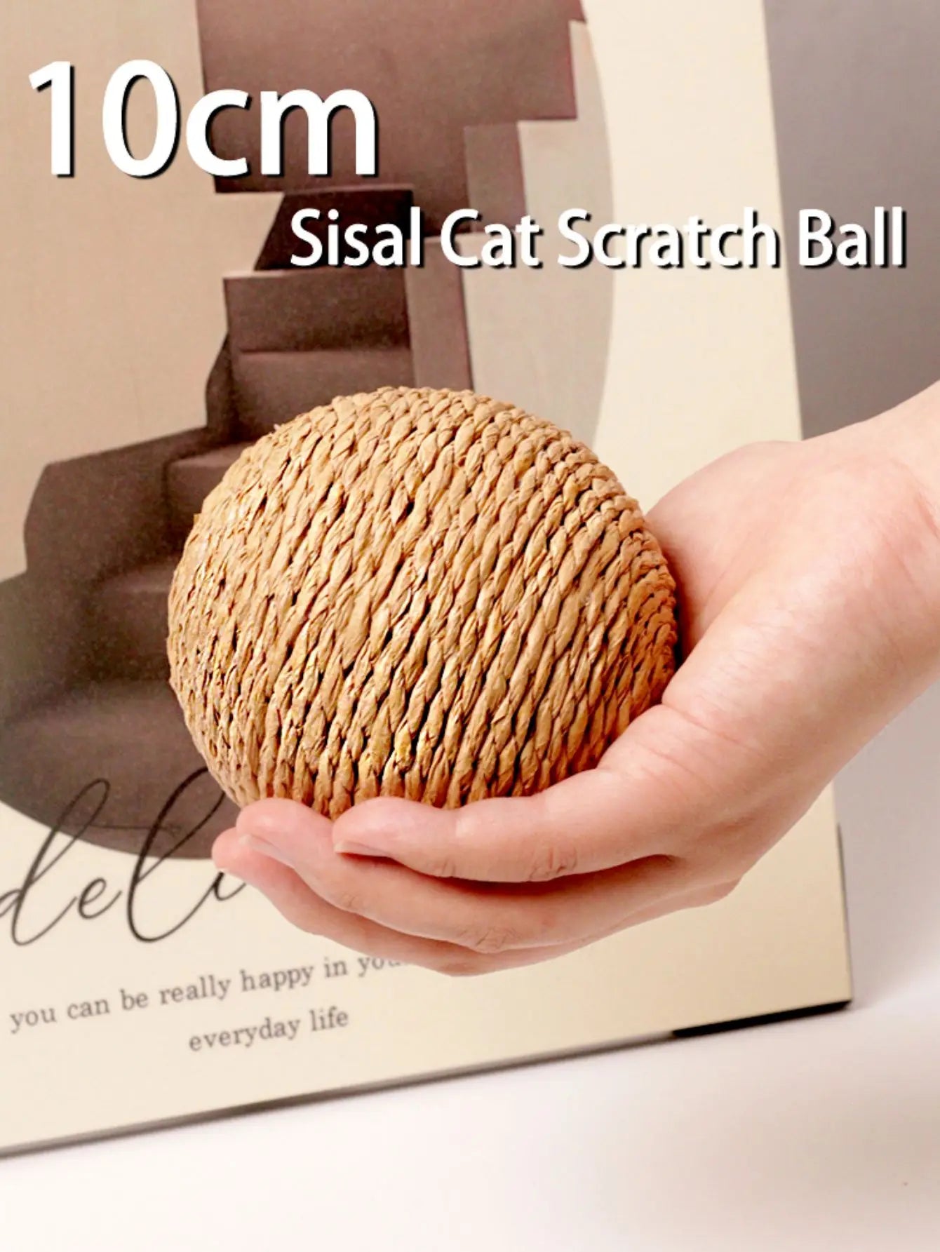 Sisal Scratching Ball - Cat Toy